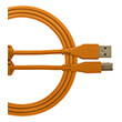 udg gear u95001or udg ultimate audio cable usb 20 a b orange straight 1m photo