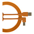 udg gear u95006or udg ultimate audio cable usb 20 a b orange angled 3m photo