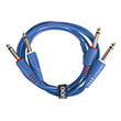 udg gear u97002lb ultimate audio cable set 1 4 jack 1 4 jack blue straight 15m photo
