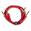 udg gear u97002rd ultimate audio cable set 1 4 jack 1 4 jack red straight 15m photo