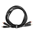 udg gear u97003bl ultimate audio cable set rca rca black straight 3m photo