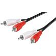 goobay stereo rca cable m m 5m photo