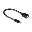 hama 39626 usb adapter cable mini b plug to a socket photo