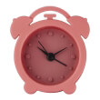 hama 123142 mini silicone alarm clock coral photo