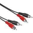 hama 30468 rca connecting cable 2 rca plugs 2 rca plugs 5 m photo