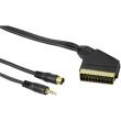 vd cable s video scart 10 m photo