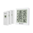 bresser temeo hygro quadro thermo hygrometer white photo