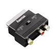 hama 42353 video adapter 3 rca female jacks 1xvideo audio lr scart male plug photo