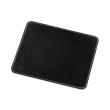 hama 54745 mouse pad with leather look black photo