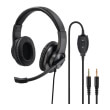 hama 139925 hs p300 pc office headset stereo black photo