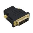 hama 34035 dvi hdmi adapter dvi plug hdmi socket gold plated shielded photo