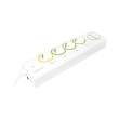 logilink pa0130 logismart outlet strip with 4x usb metering and switch photo