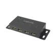 logilink ua0141a usb 20 4 port hub with power supply full metal housing photo