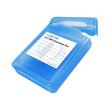 logilink ua0133 hard cover protection box for 1x 35 hdd blue photo