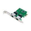 logilink pc0075 2 port gigabit lan pci express card photo