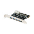 logilink pc0057a 4x usb 30 pci express card photo