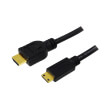 logilink ch0023 hdmi to mini hdmi high speed with ethernet v14 cable 2m black photo