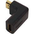 logilink ah0005 hdmi adapter 90° angled 19 pin male to 19 pin female photo