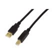 logilink ua0264 usb 20 active repeater cable usb a male usb b male 10m black photo