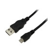 logilink cu0060 usb 20 connection cable am to micro bm 5m black photo