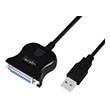 logilink ua0054a usb 20 to d sub 25 pin female adapter 18m photo