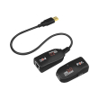 logilink ua0207 usb 20 cat 5 extender with poe up to 50m photo