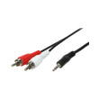 logilink ca1042 audio cable 1x 35mm male to 2x ci photo