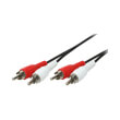 logilink ca1039 audio cable 2x2 cinch male 25m photo