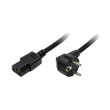 logilink cp090 pc power cord schuko c13 18m black photo