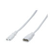 logilink cp132 power cord extension iec 60320 c8 c7 2m white photo