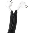 logilink kab0046 cable flexwrap with zipper 30mm 1m black photo
