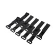 logilink kab0056 wire strap 150x20mm 10pcs black photo