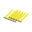 logilink kab0015 wire strap 300x20mm 10pcs yellow photo