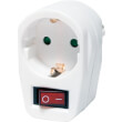 logilink pa0079 power socket adapter with on off switch photo