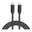 logilink cu0129 usb 32 gen2 type c cable c m to usb c m pd 4k 60 hz 1m black photo