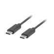 lanberg cable usb c 20 m m 1m black photo