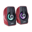 audiocore ac855r computer speakers 20 6w usb red photo