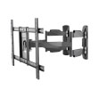 logilink bp0047 full motion corner tv wall mount 37 70 for flat curved tv photo