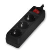sonora psb301 power strip with 3 sockets on off sw photo