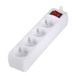 sonora psw401 power strip with 4 sockets on off switch 15m white photo