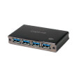 logilink ua0282 usb 30 4 port hub black photo