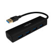 logilink ua0295 usb 30 4 port hub black photo