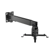 equip 650702 universal wall ceiling projector bracket 20 kg black photo equip 650702 universal wall ceiling projector bracket 20 kg black photo