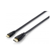 equip 119306 high speed hdmi to minihdmi adapter cable m m 1m black photo