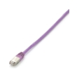 equip 605658 patch cable cat6a s ftp pimf lsoh purple 15m photo