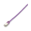 equip 605657 patch cable cat6a s ftp pimf lsoh 05m purple photo