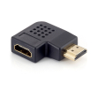 equip 118910 hdmi adapter hdmi hdmi angled flat angled m f black photo