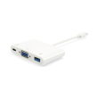 equip 133462 usb type c to vga female usb a female pd adapter photo