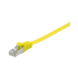 equip 607660 flat patch cable cat6a u ftp 1m yellow photo