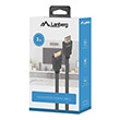 lanberg hdmi m m v14 cable 3m ccs black box photo